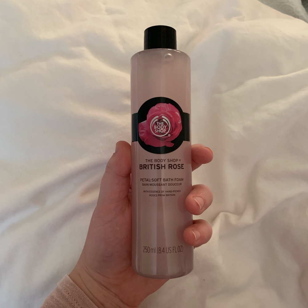 The Body Shop British Rose Bath Foam